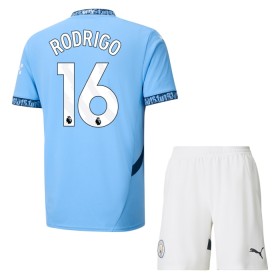 Dječji Nogometni Dres Manchester City Rodrigo 16 Domaći 2024-25